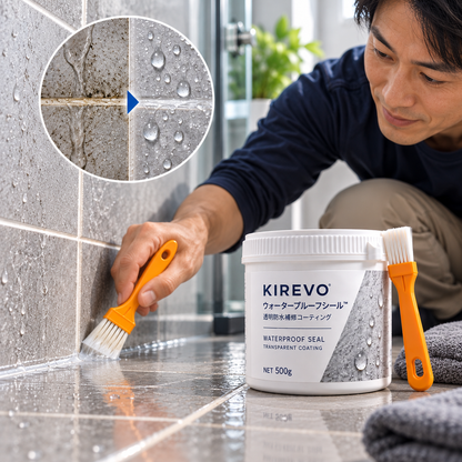 KIREVO ウォータープルーフシール™ 500g｜透明防水補修コーティング