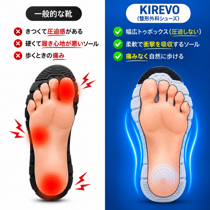 KIREVO KIRAKU 3.0 オルソクッション・コンフォート